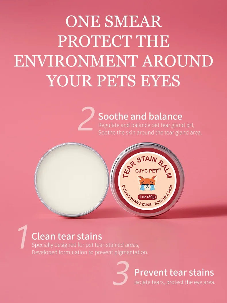 Natural Pet Tear Stain Balm