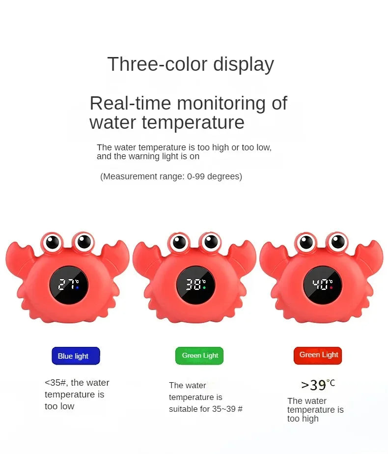 Cartoon Baby Bath Temperature Tester