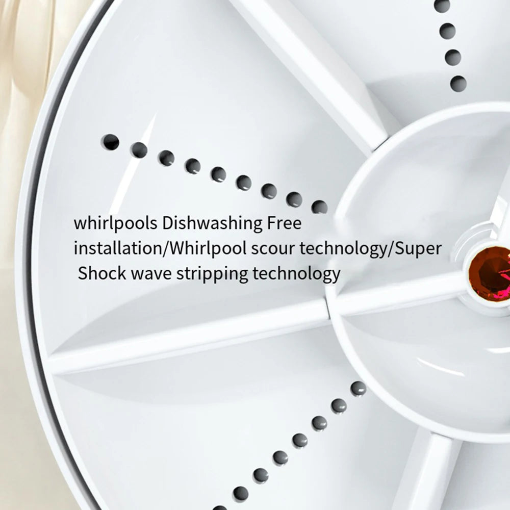 Ultrasonic Kitchen Dish Washer