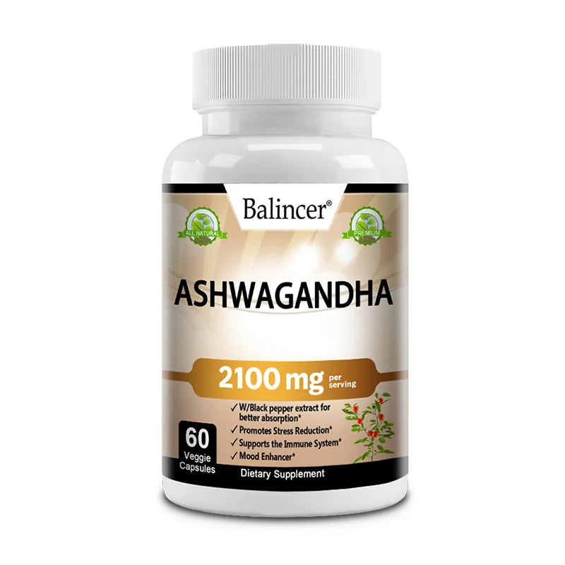 Organic Ashwagandha Stress Relief Supplement