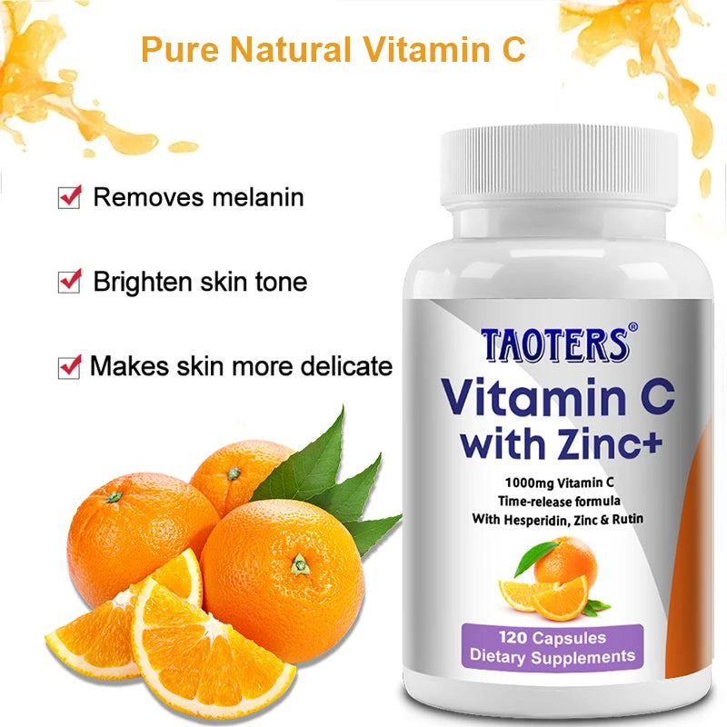 Vitamin C Zinc Immune Support Capsules