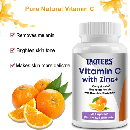Vitamin C Zinc Immune Support Capsules