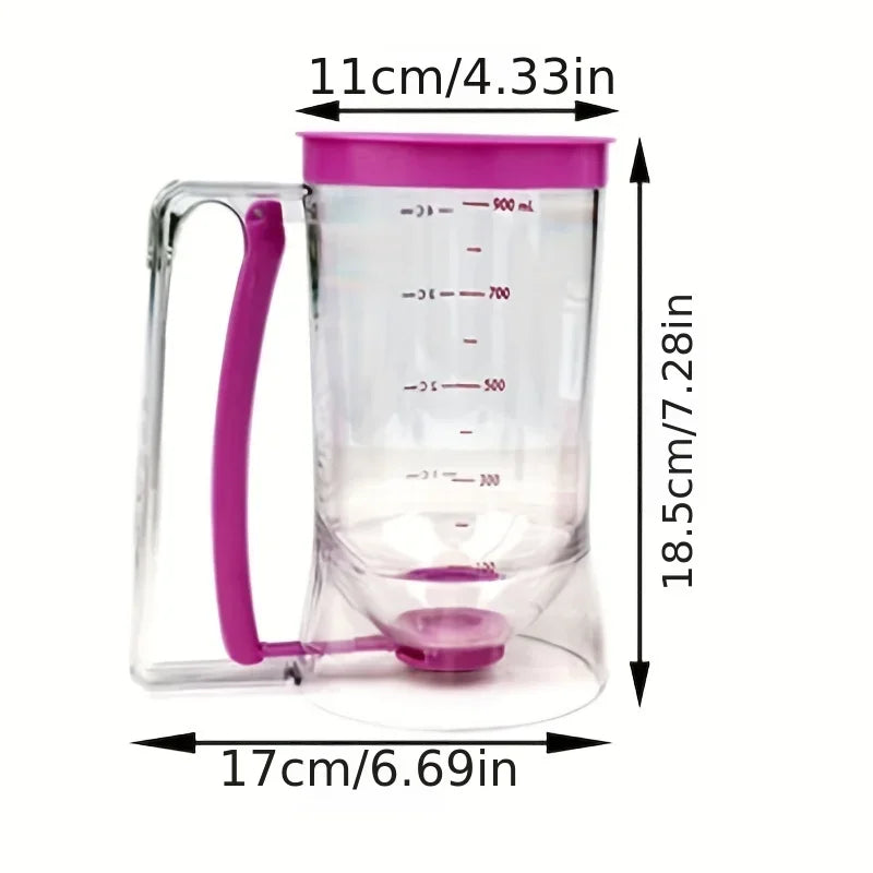 Premium 900ml Handheld Batter Dispenser