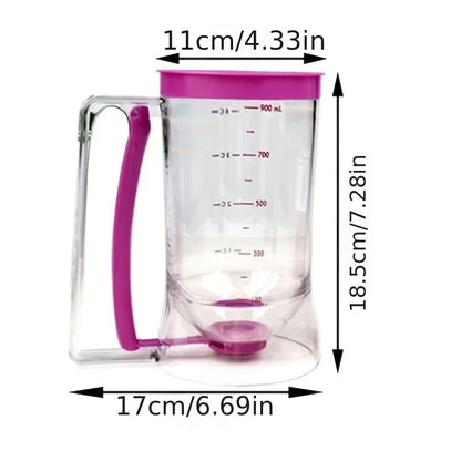 Premium 900ml Handheld Batter Dispenser
