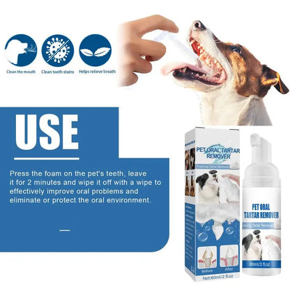 Natural Pet Tartar Remover Foam