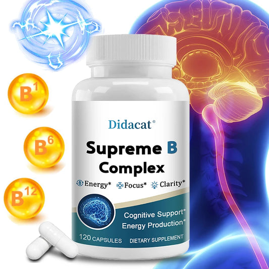 Organic Vitamin B Complex for Stress & Mood