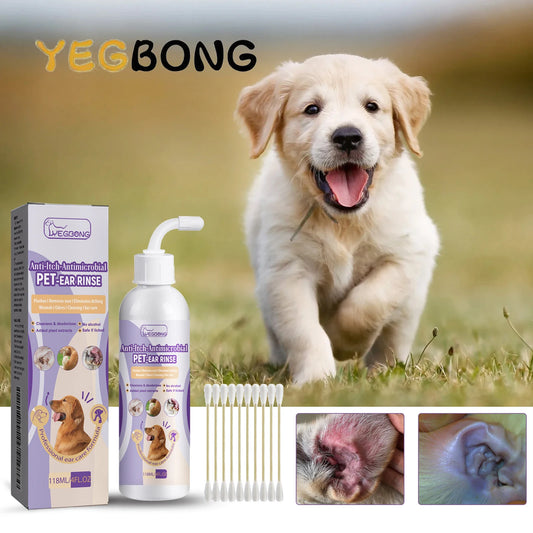 Natural Pet Ear Cleaning Solution