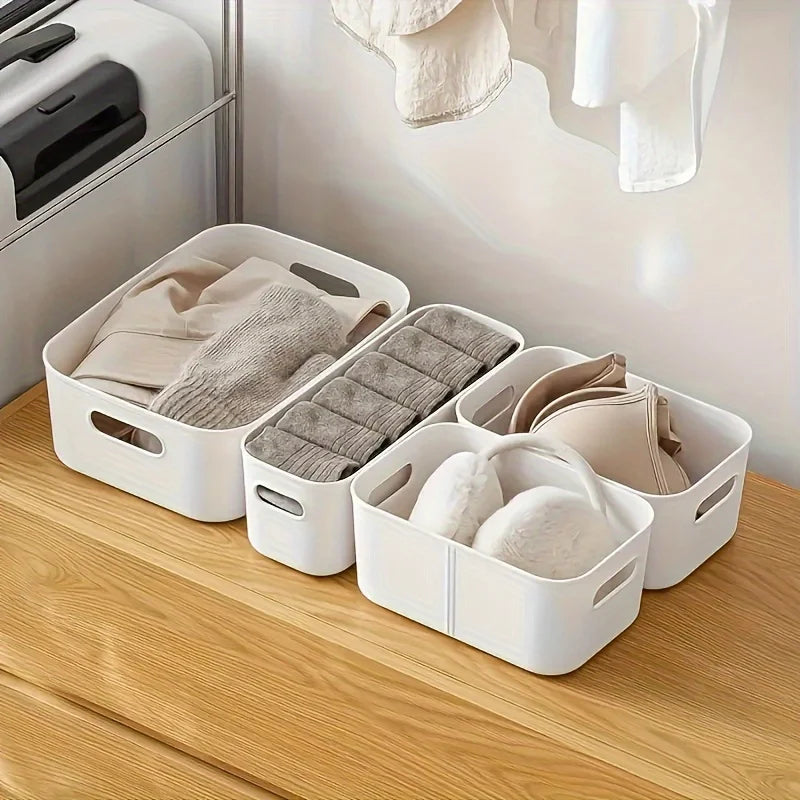 Stackable Plastic Storage Boxes