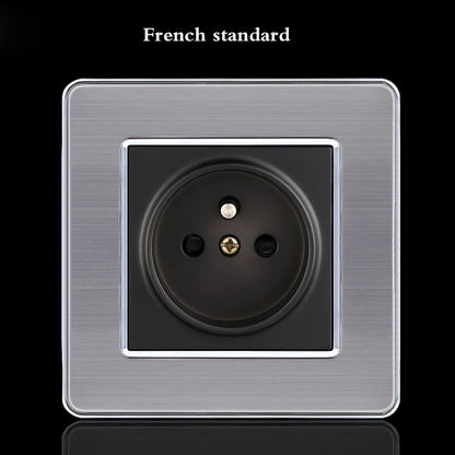 Brushed Stainless Steel Wall Switch