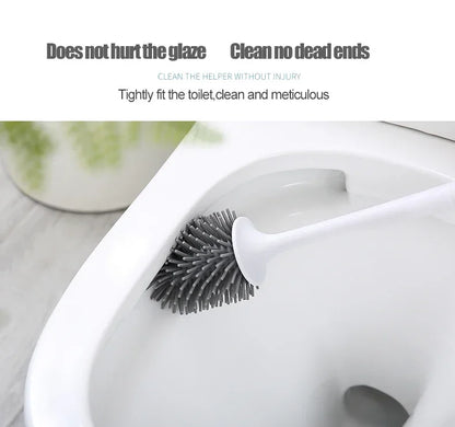 Bathroom Quick Drain Toilet Brush