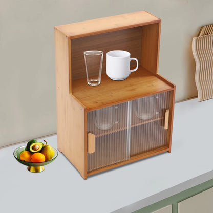 Sliding Door Kitchen Storage Cabinet