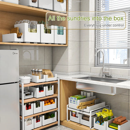 Kitchen Cabinet Storage Organizer Box