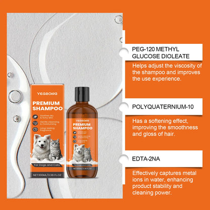 Natural Pet Shampoo for Healthy Coat