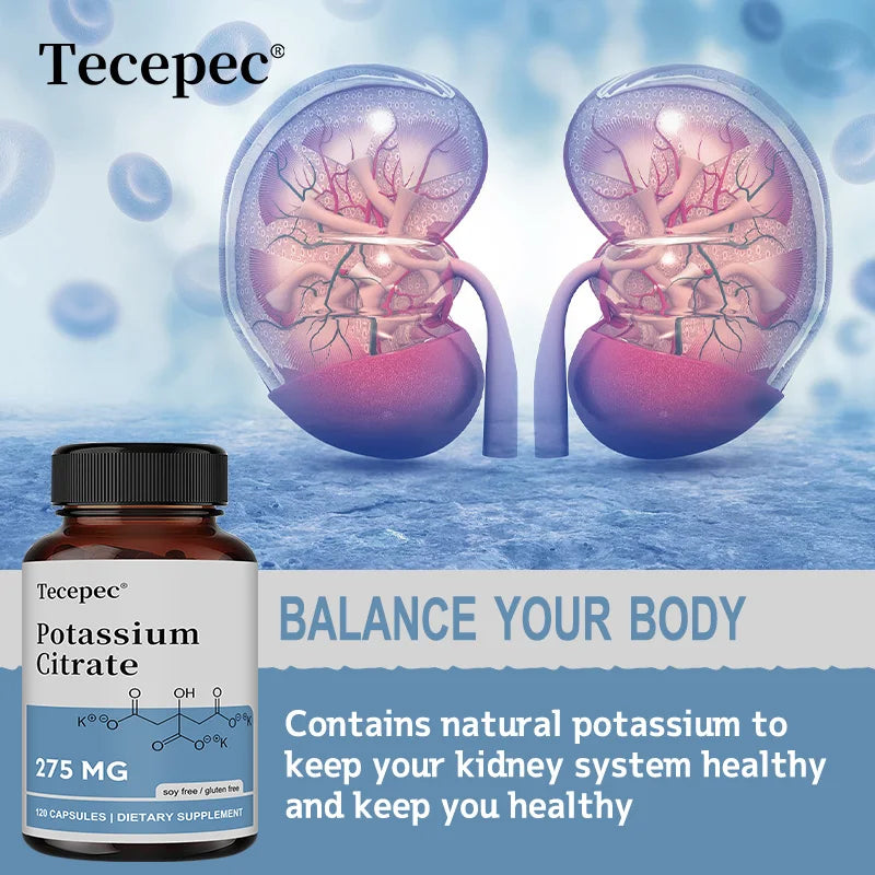 Tecepec Potassium Citrate Health Supplement