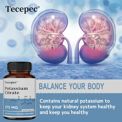 Tecepec Potassium Citrate Health Supplement