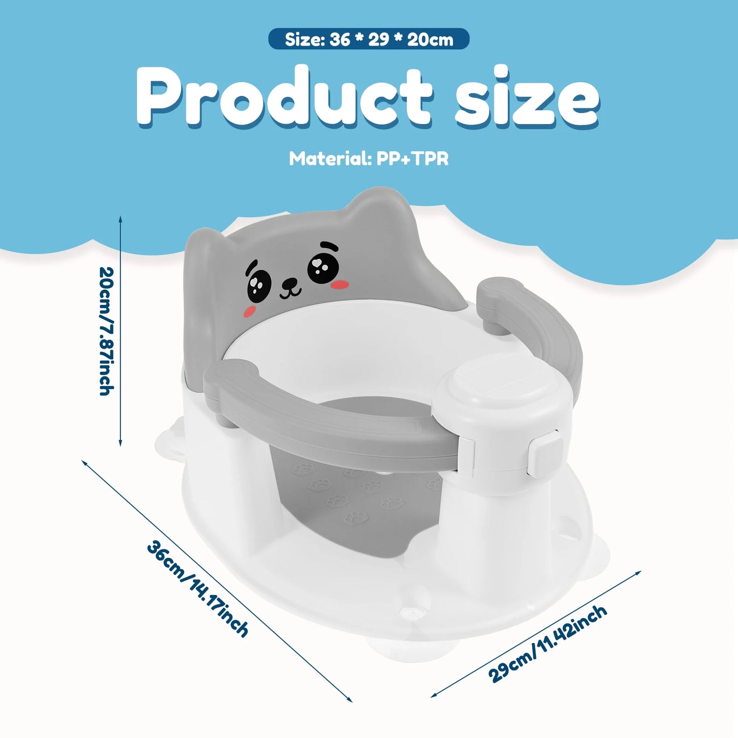 Portable Baby Bath Seat