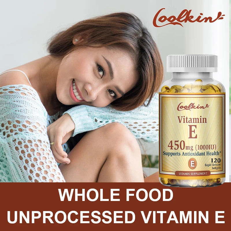 Vitamin E Capsules for Firming & Radiance