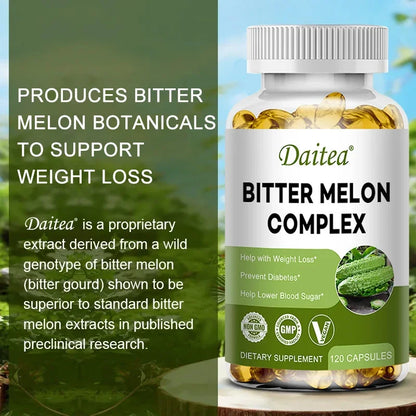 Bitter Melon Vitamin Supplement Capsules