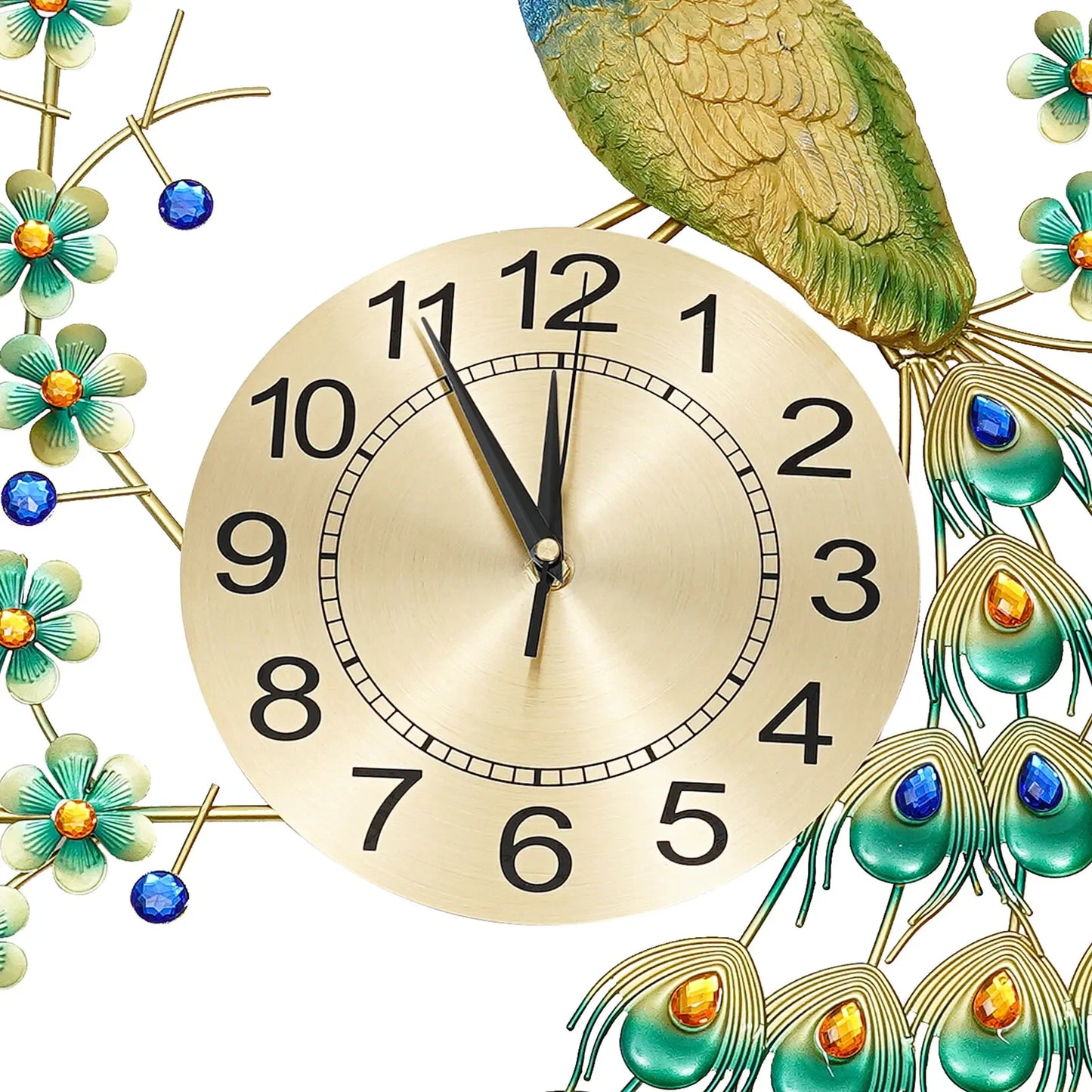 3D Metal Art Wall Clock