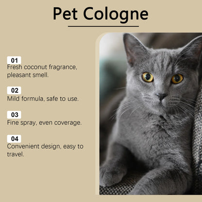 Coconut Scent Pet Spray Natural Formula