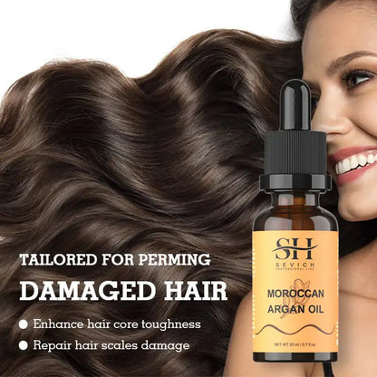 Scalp Treatment with Moroccan Argan Oil