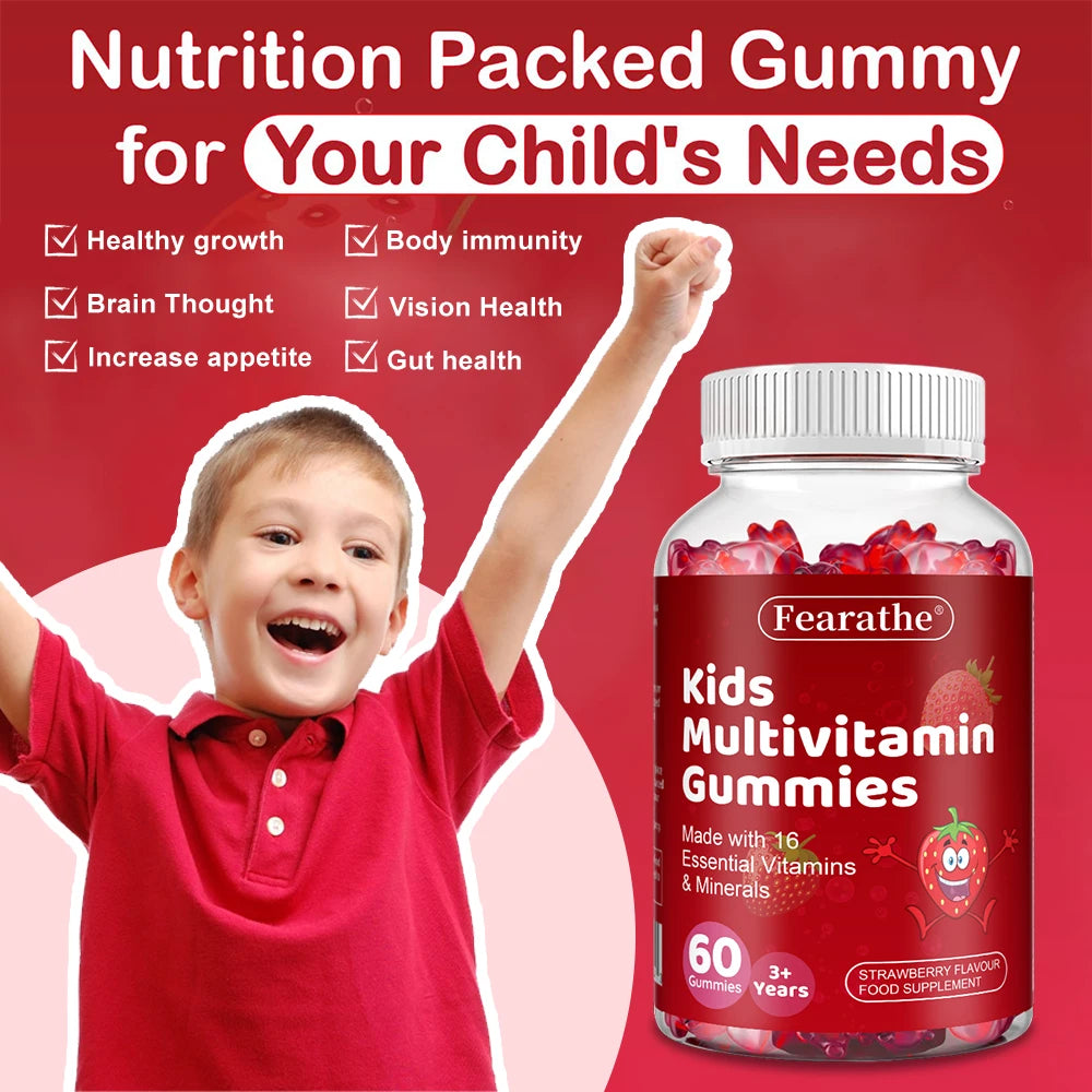 Kids Multivitamin Gummies with Vitamin C & Zinc