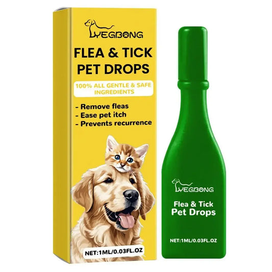 Natural Pet Flea Tick Drops