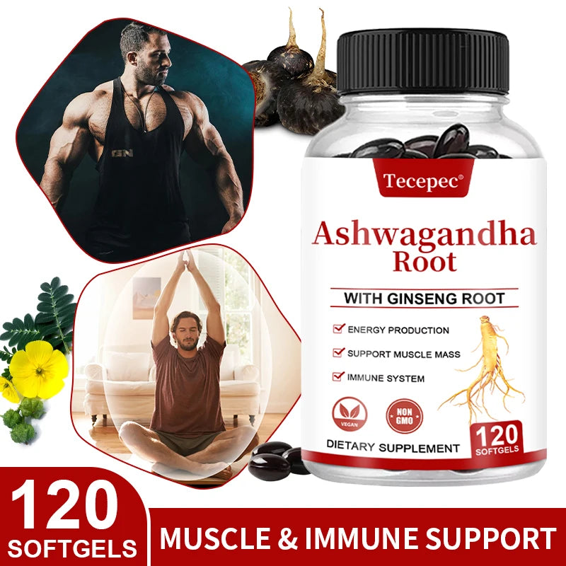 Organic Ashwagandha Herbal Energy Supplement