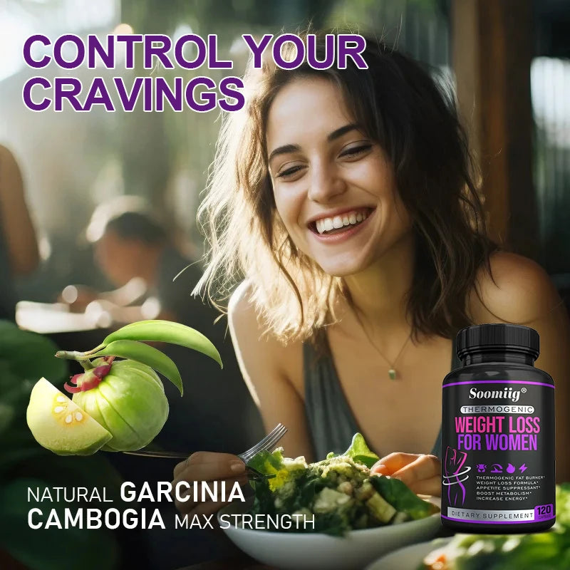 Natural Plant-Based Fat Burner Supplement