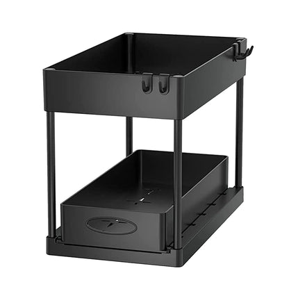 2 Tier Under Sink Storage Rack