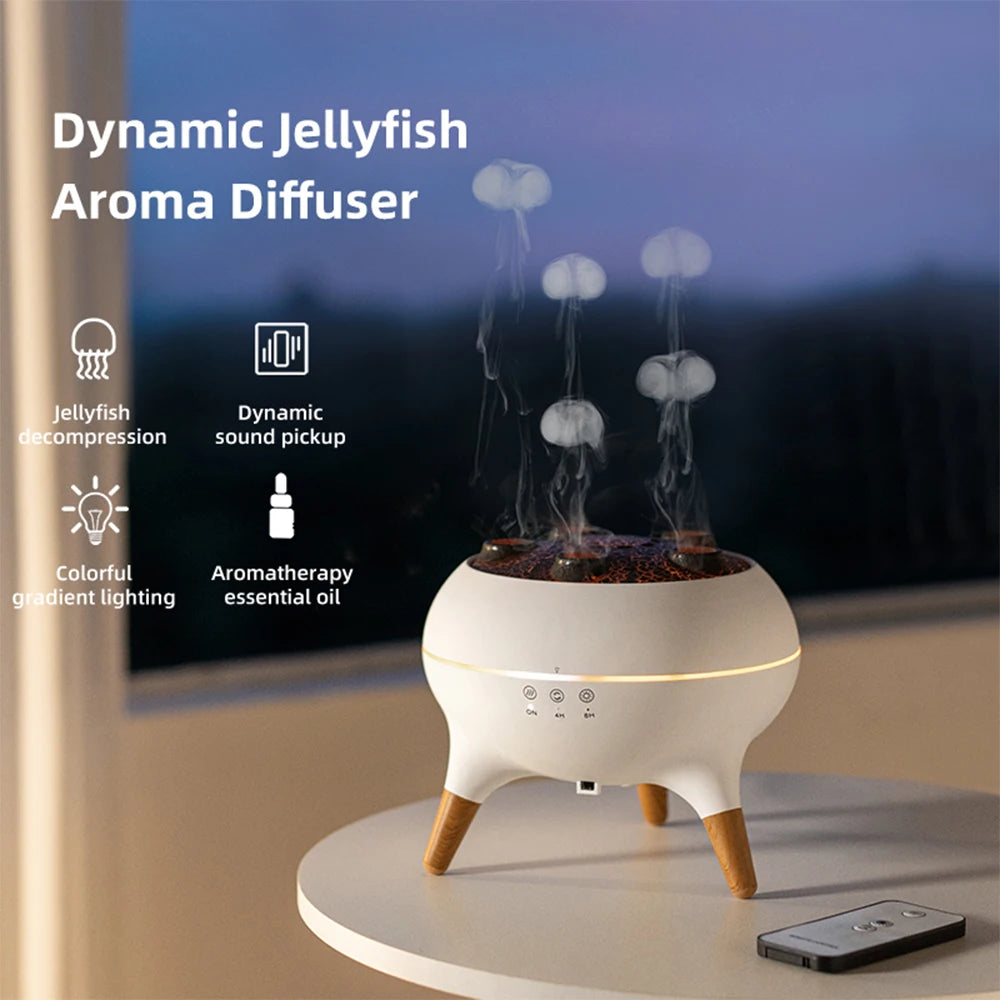 50ML Gradient Color Humidifier Dynamic Essential Oil Diffuser