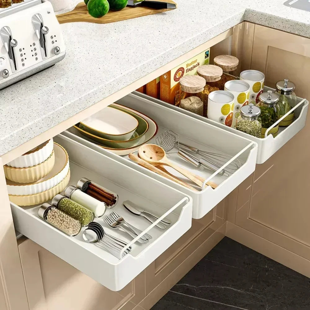 Slide Rail Kitchen Organizer