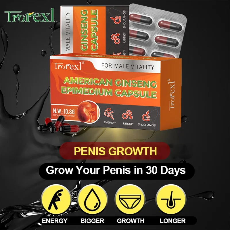 Organic Epimedium Ginseng Capsules