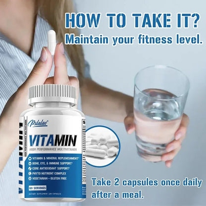 Energy and Endurance Vitamin Supplement Formula