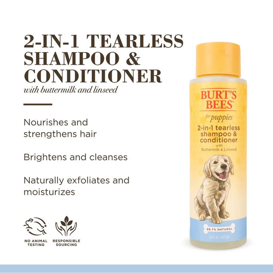 Natural Dog Shampoo and Conditioner
