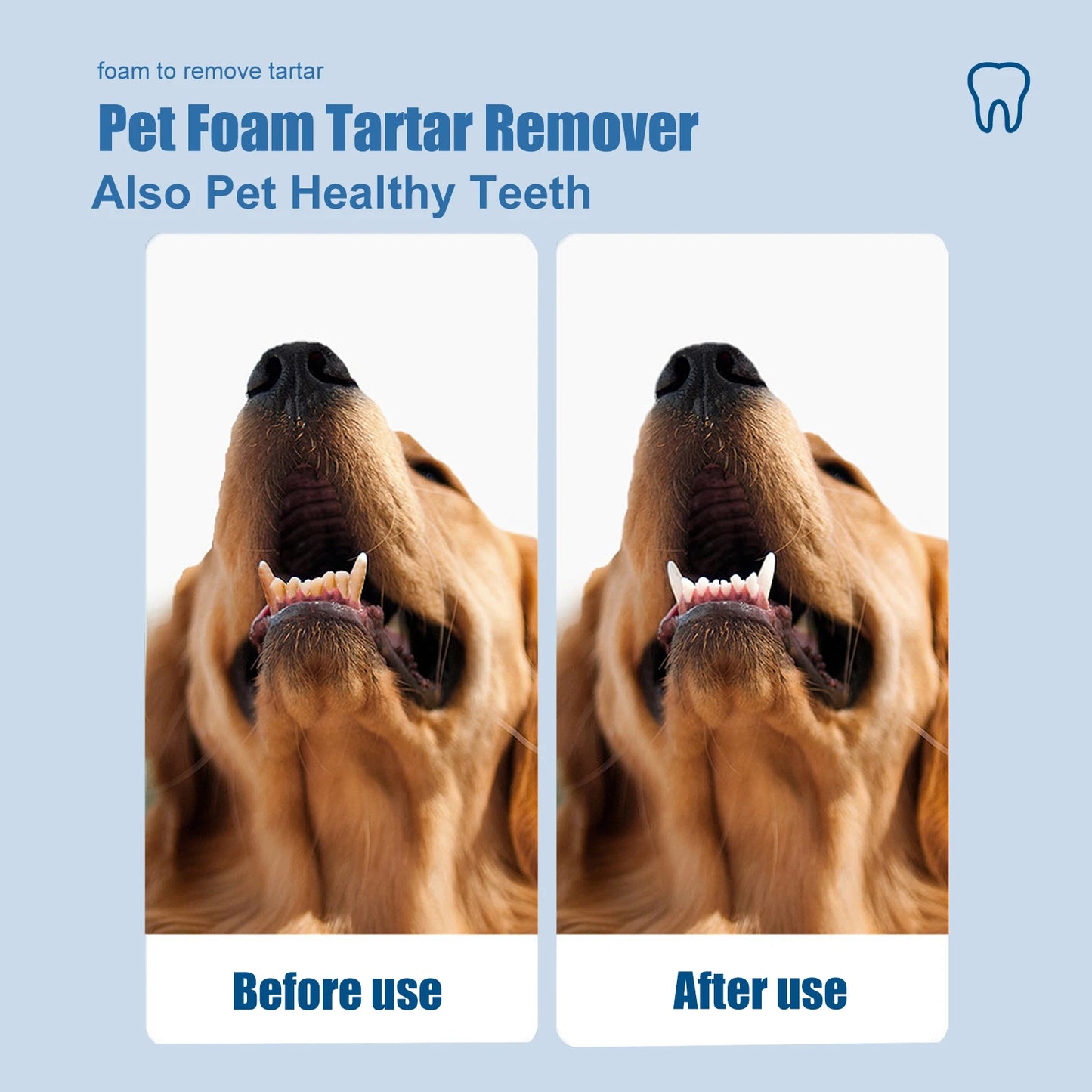 Natural Pet Dental Care Foam