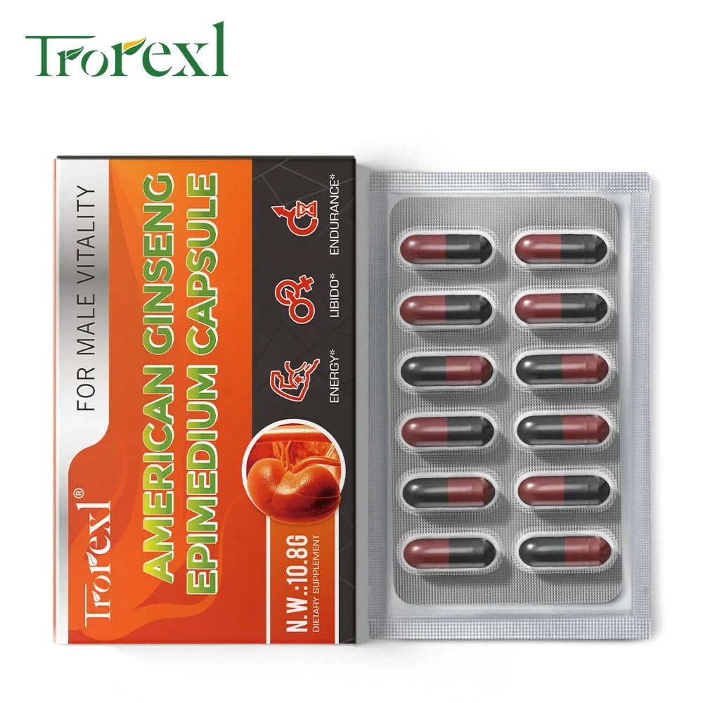 Organic Epimedium Ginseng Capsules