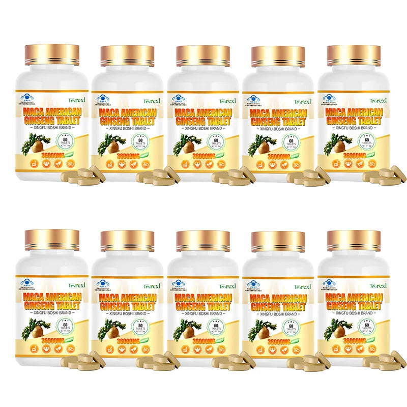 Organic Maca American Ginseng Supplement