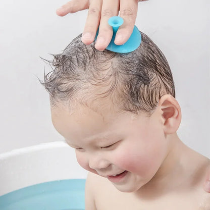 Soft Silicone Shampoo Brush for Baby