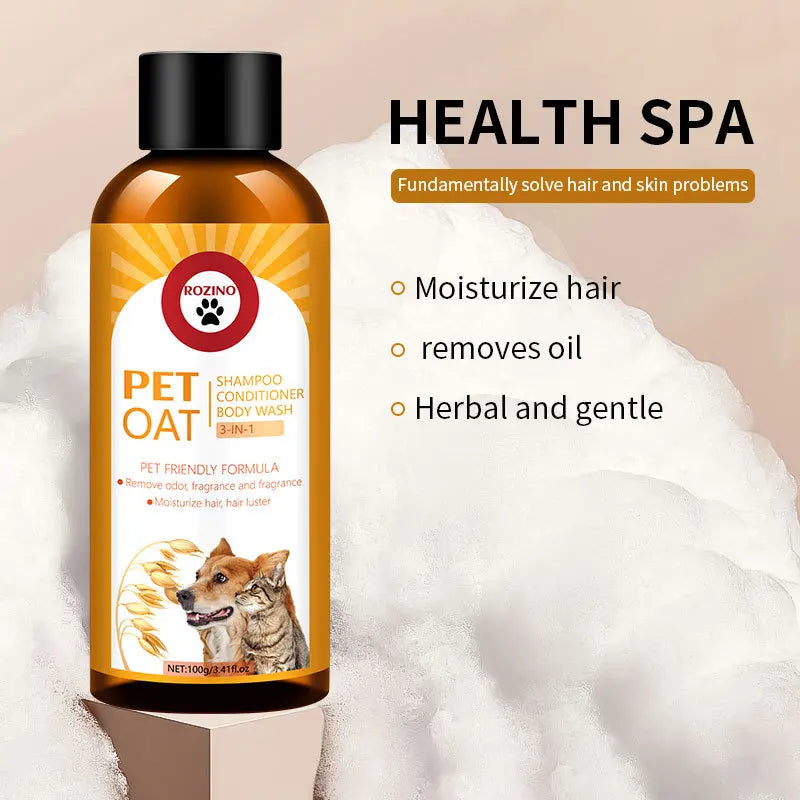 Natural Moisturizing Pet Shampoo for Cats Dogs