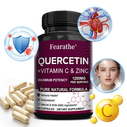All-Natural Vitamin Supplement with Quercetin