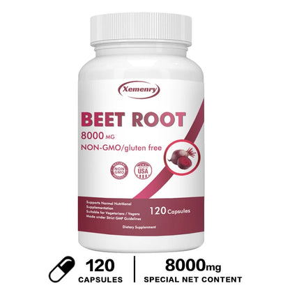 Organic Beetroot Athletic Health Capsules