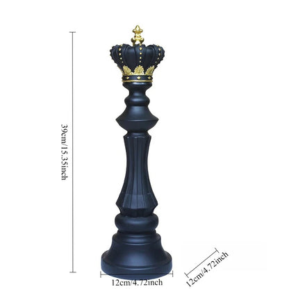 Royal Resin Chess Decor