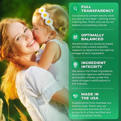 Organic Vitex Herbal Supplement Capsules