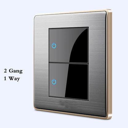 Brushed Stainless Steel Wall Switch