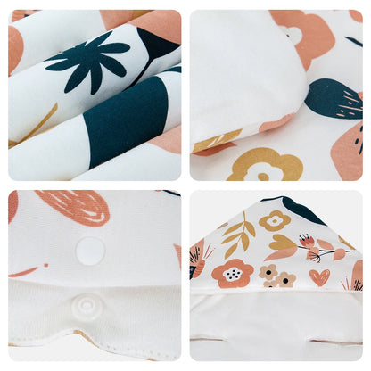 Newborn Baby Blanket with Windproof Hood