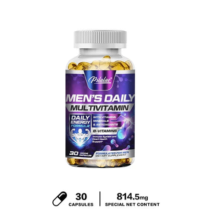 Energy and Immune Vitamin Supplement for Men