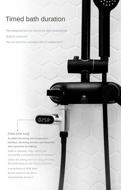 Self-Powered Water Temperature Meter