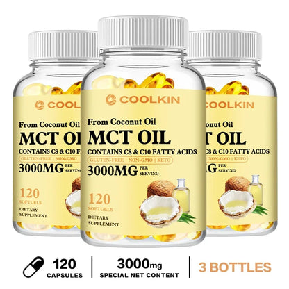Organic MCT Oil Energy Supplement