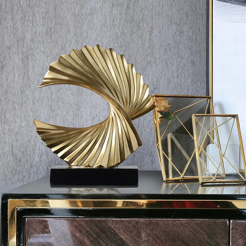 Modern Abstract Art Deco Statu